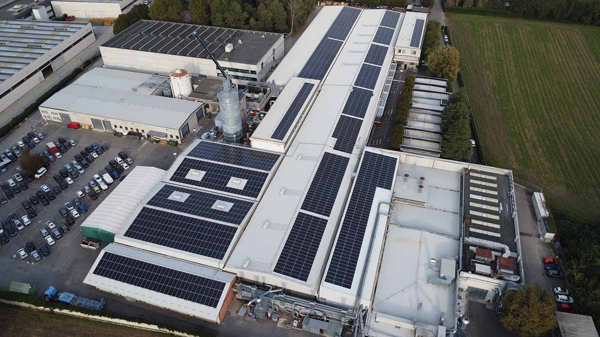 Progetto fotovoltaico per Boffi